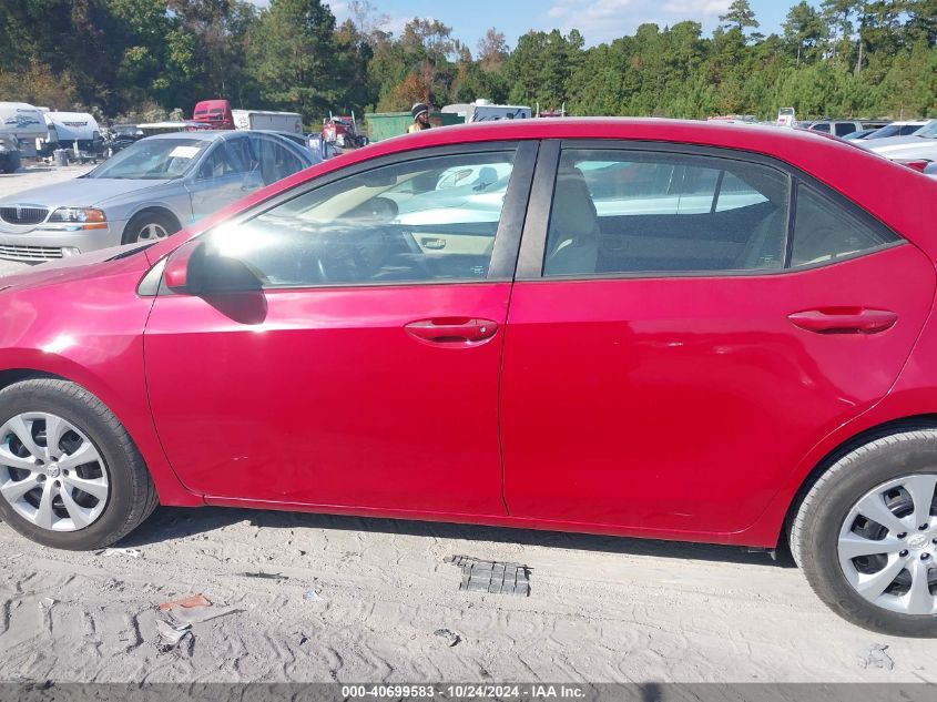 2017 Toyota Corolla Le VIN: 2T1BURHE9HC797495 Lot: 40699583