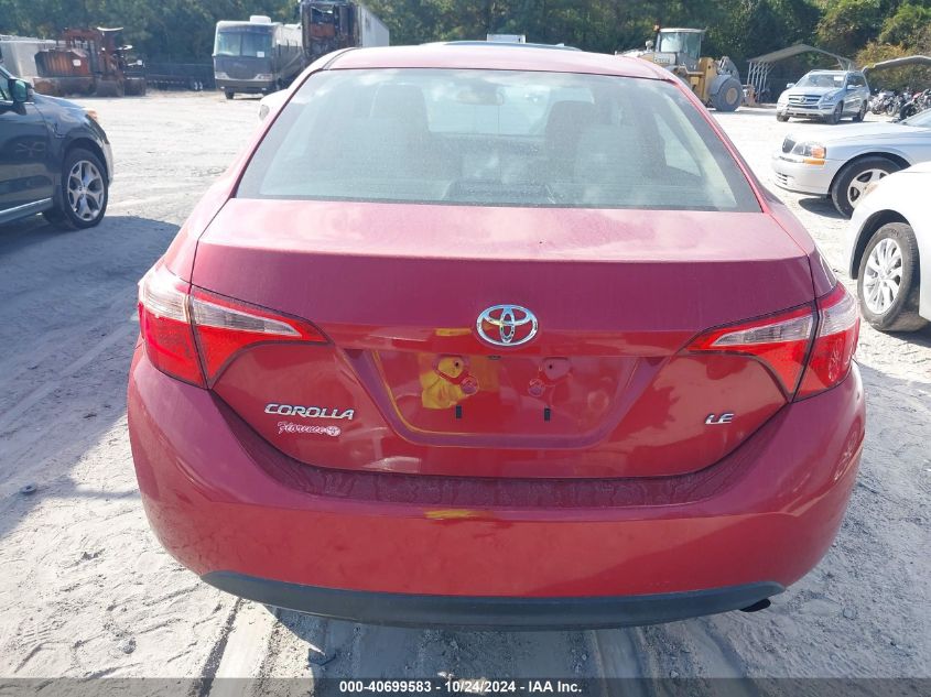 2017 Toyota Corolla Le VIN: 2T1BURHE9HC797495 Lot: 40699583