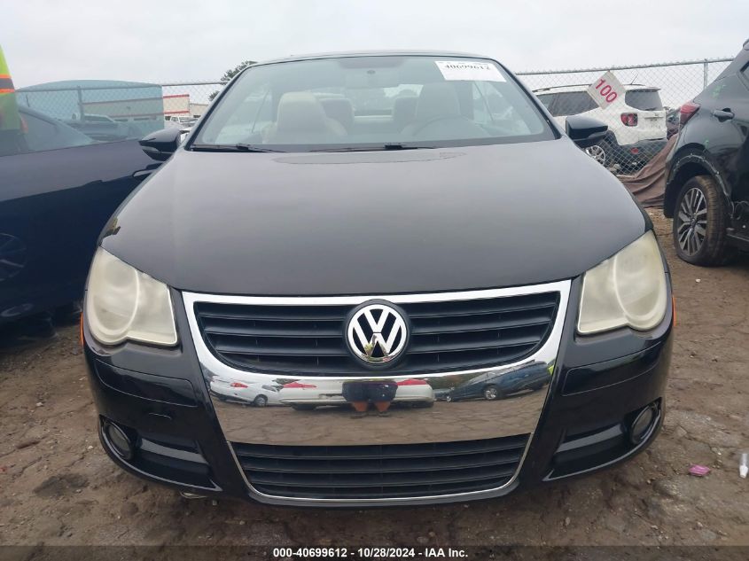 2009 Volkswagen Eos Turbo/Komfort VIN: WVWBA71FX9V017101 Lot: 40699612