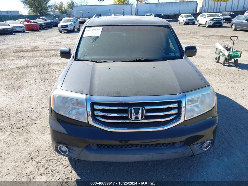 2012 Honda Pilot Touring VIN: 5FNYF4H95CB053570 Lot: 40699617