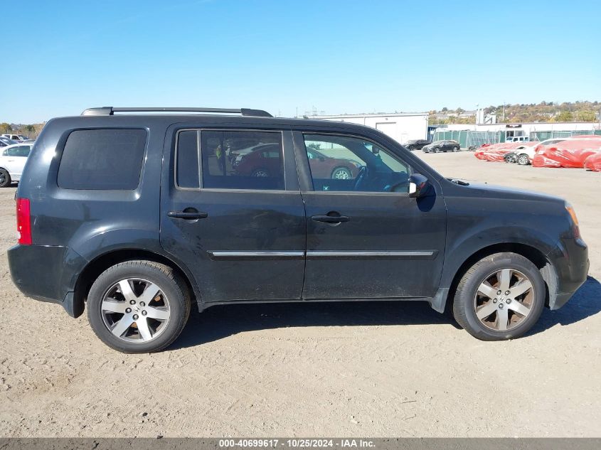 2012 Honda Pilot Touring VIN: 5FNYF4H95CB053570 Lot: 40699617