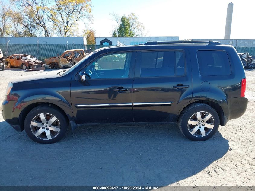 2012 Honda Pilot Touring VIN: 5FNYF4H95CB053570 Lot: 40699617