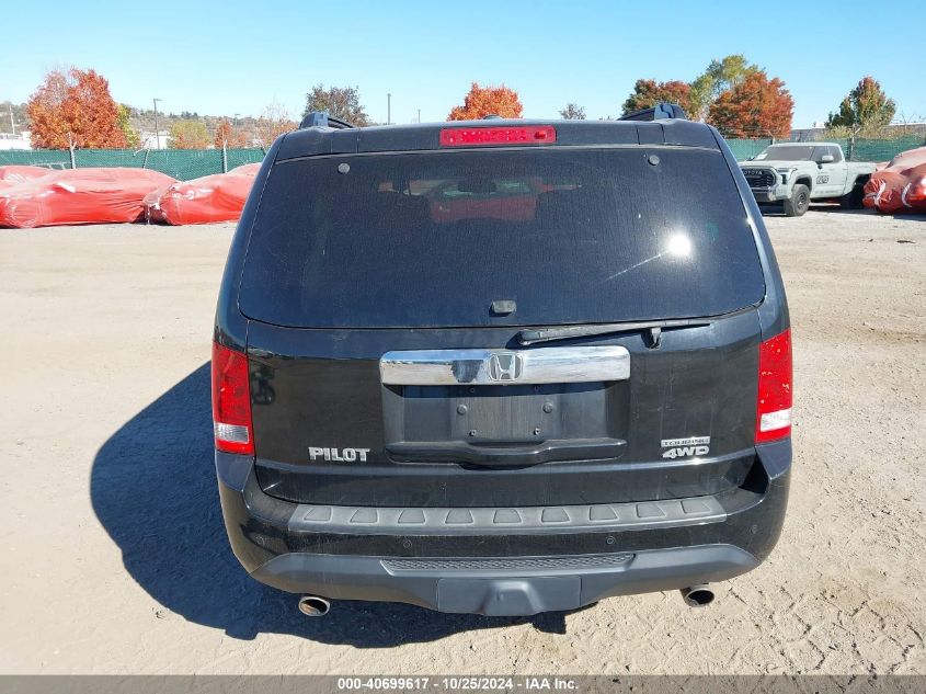 2012 Honda Pilot Touring VIN: 5FNYF4H95CB053570 Lot: 40699617