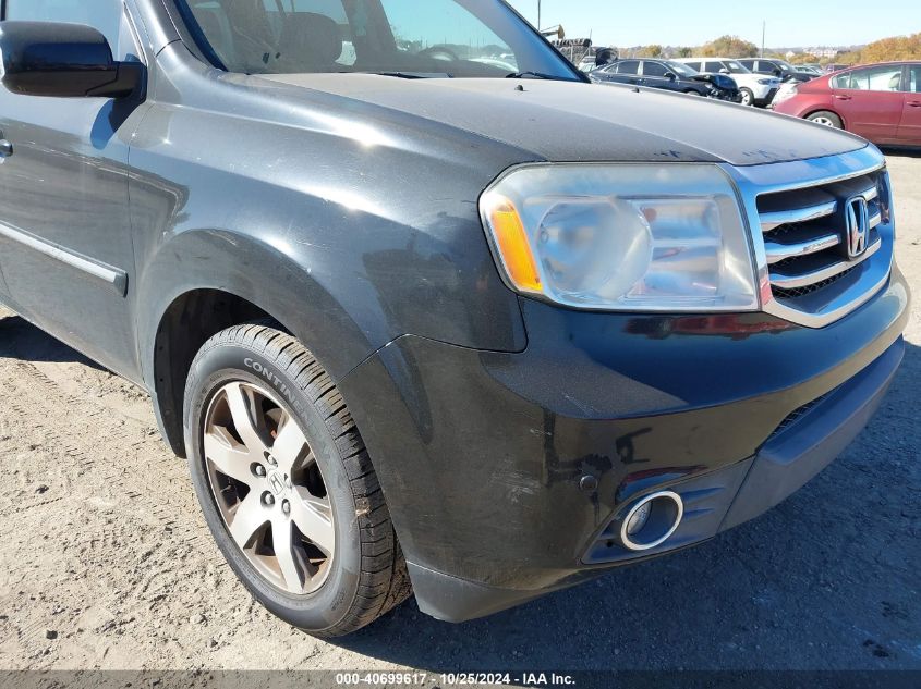 2012 Honda Pilot Touring VIN: 5FNYF4H95CB053570 Lot: 40699617