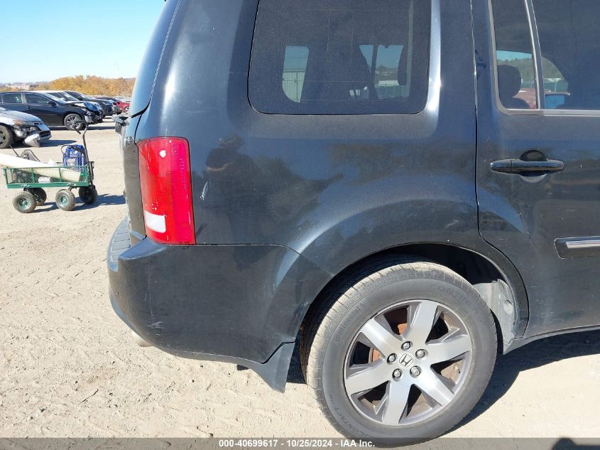 2012 Honda Pilot Touring VIN: 5FNYF4H95CB053570 Lot: 40699617