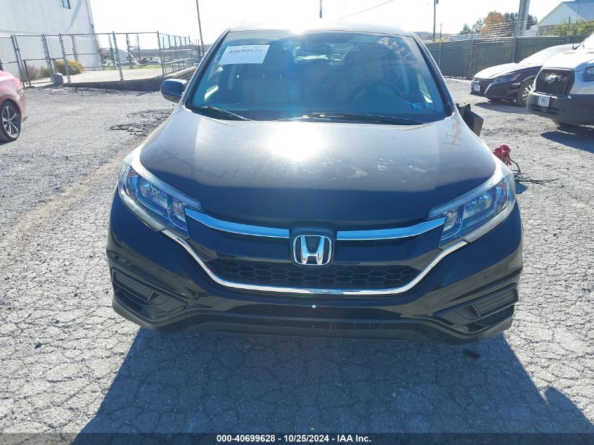 2016 Honda Cr-V Se VIN: 5J6RM4H40GL129076 Lot: 40699628