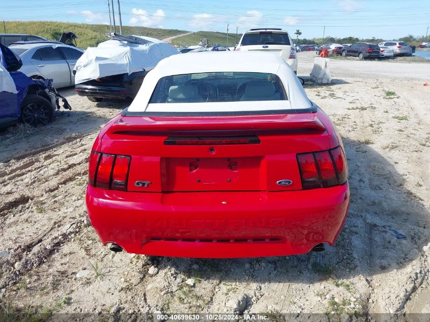 1999 Ford Mustang Gt VIN: 1FAFP45X3XF143864 Lot: 40699630