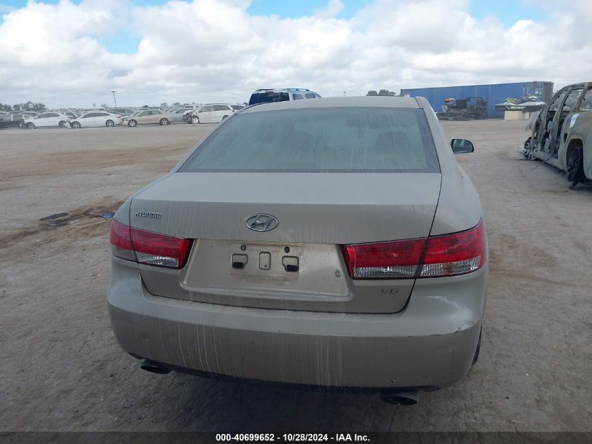 2007 Hyundai Sonata Limited/Se V6 VIN: 5NPEU46F97H170755 Lot: 40699652