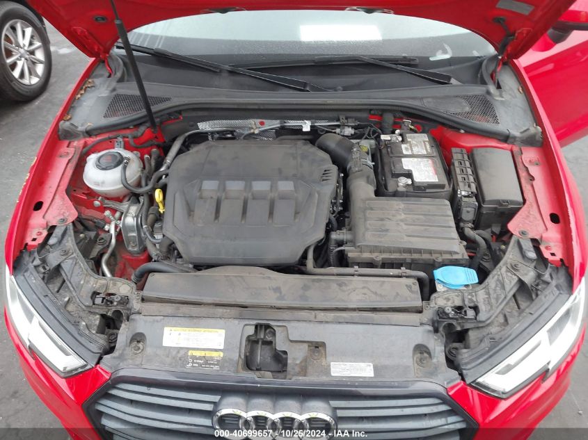 2020 Audi A3 Premium 40 Tfsi Front-Wheel Drive S Tronic VIN: WAUAUGFF7LA006595 Lot: 40699657