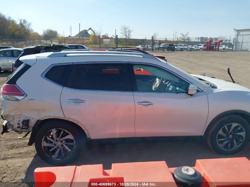 2015 Nissan Rogue Sl VIN: 5N1AT2MT3FC854804 Lot: 40699673