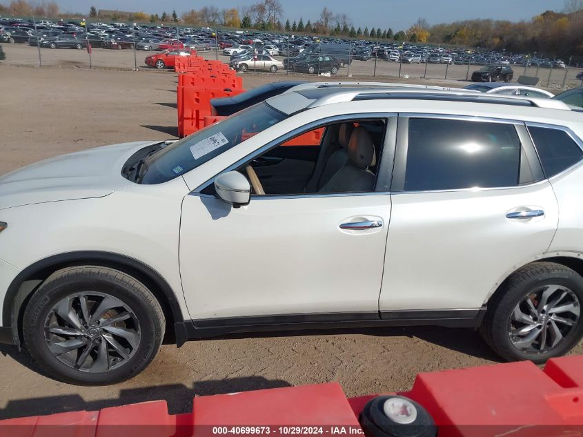 2015 Nissan Rogue Sl VIN: 5N1AT2MT3FC854804 Lot: 40699673