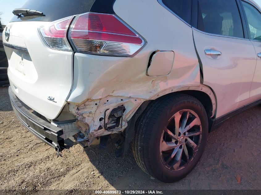 2015 Nissan Rogue Sl VIN: 5N1AT2MT3FC854804 Lot: 40699673