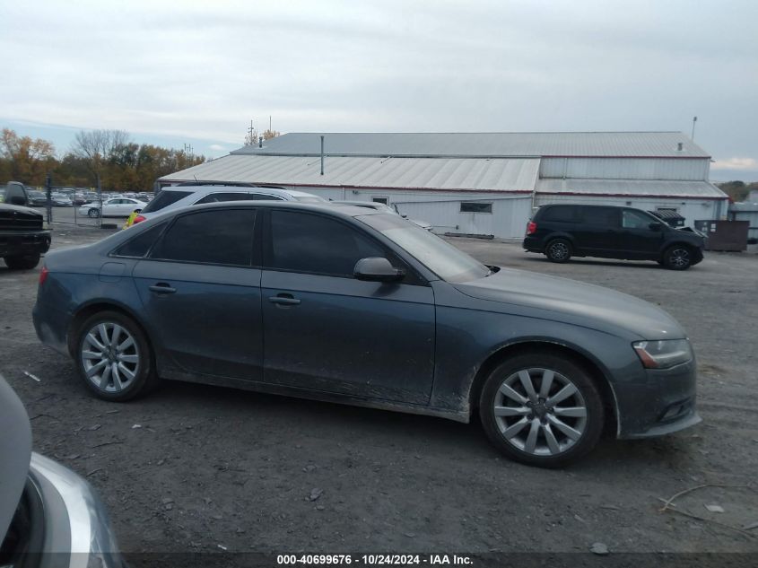 2014 Audi A4 2.0T Premium VIN: WAUBFAFL7EN015357 Lot: 40699676