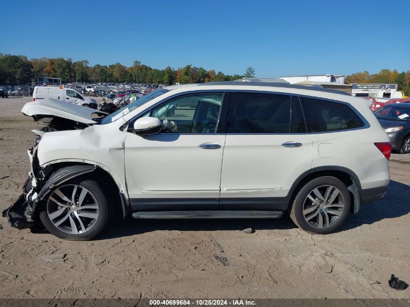 2018 Honda Pilot Touring VIN: 5FNYF5H90JB008913 Lot: 40699684