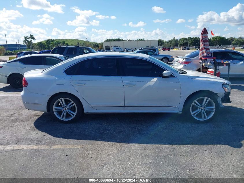 2014 Volkswagen Passat 2.0L Tdi Sel Premium VIN: 1VWCN7A36EC079676 Lot: 40699694