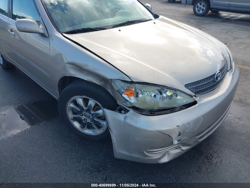 2002 Toyota Camry Xle VIN: 4T1BE32K92U023908 Lot: 40699699