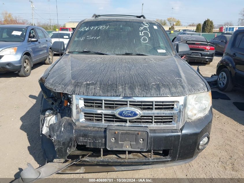 2012 Ford Escape Xlt VIN: 1FMCU9DG6CKA05365 Lot: 40699701