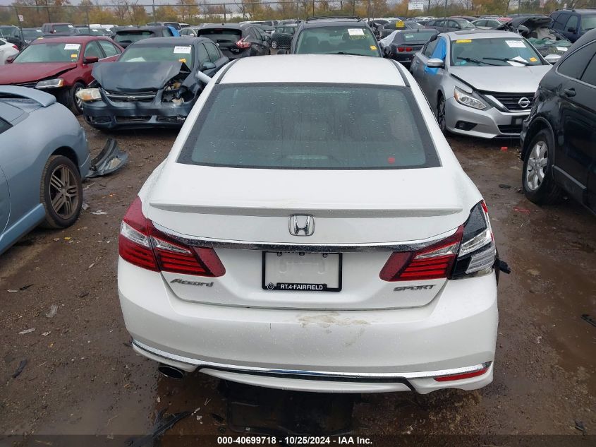 2017 Honda Accord Sport VIN: 1HGCR2F56HA289118 Lot: 40699718