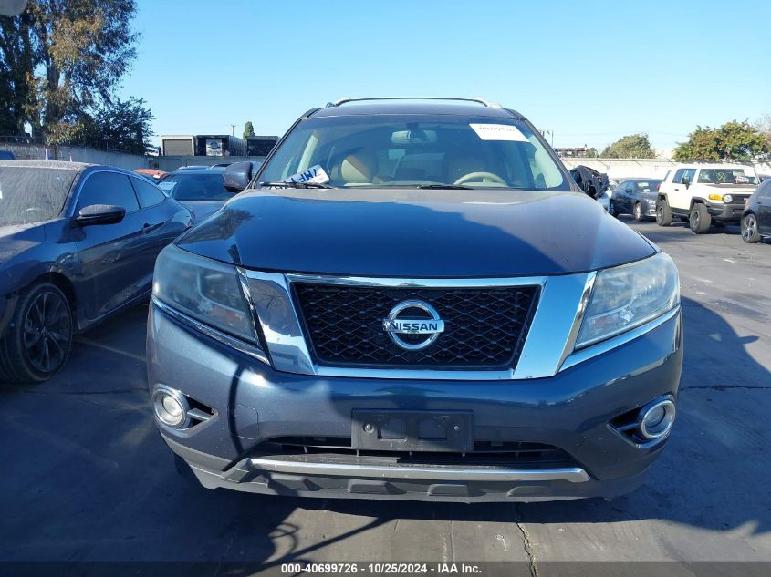 2015 Nissan Pathfinder Platinum VIN: 5N1AR2MN0FC664829 Lot: 40699726