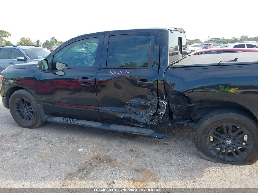 2019 Nissan Titan Sv VIN: 1N6AA1E64KN531077 Lot: 40699769