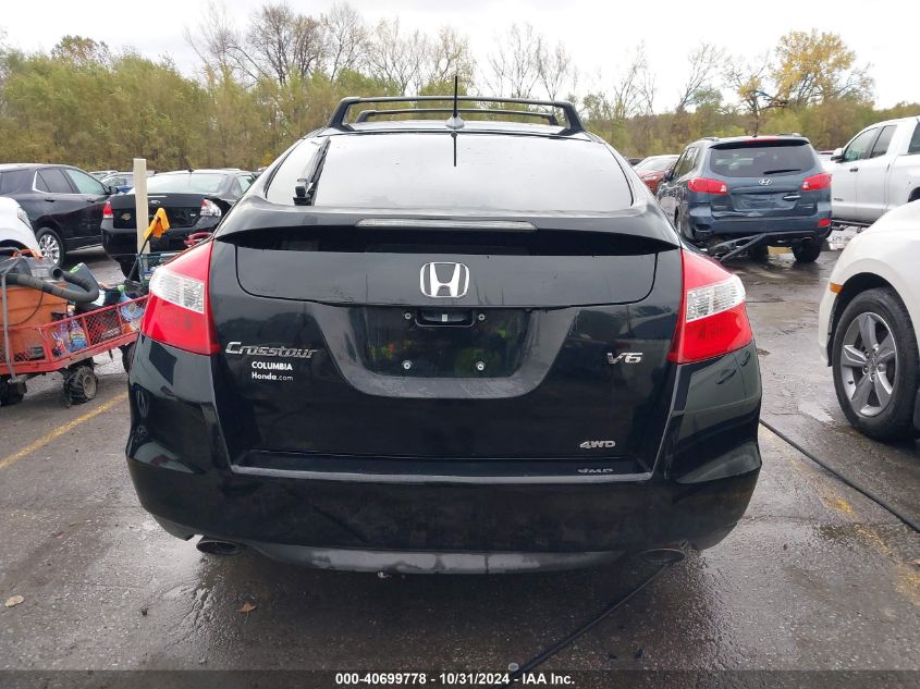 2012 Honda Crosstour Ex-L VIN: 5J6TF2H57CL006365 Lot: 40699778