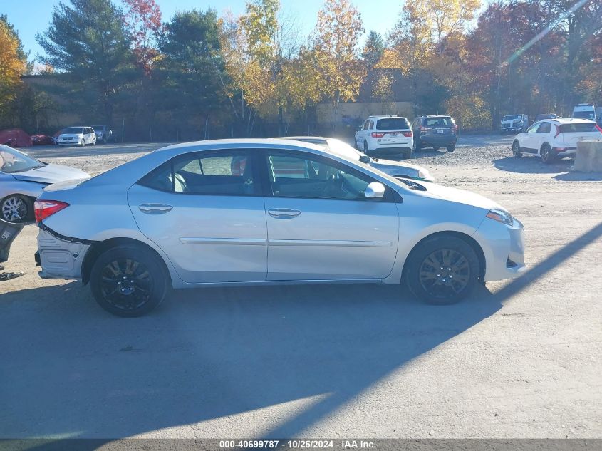 2017 Toyota Corolla Le VIN: 2T1BURHE0HC830822 Lot: 40699787