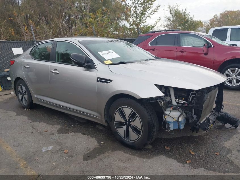 2012 Kia Optima Hybrid Ex VIN: KNAGM4AD0C5022077 Lot: 40699798