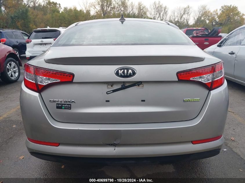 2012 Kia Optima Hybrid Ex VIN: KNAGM4AD0C5022077 Lot: 40699798