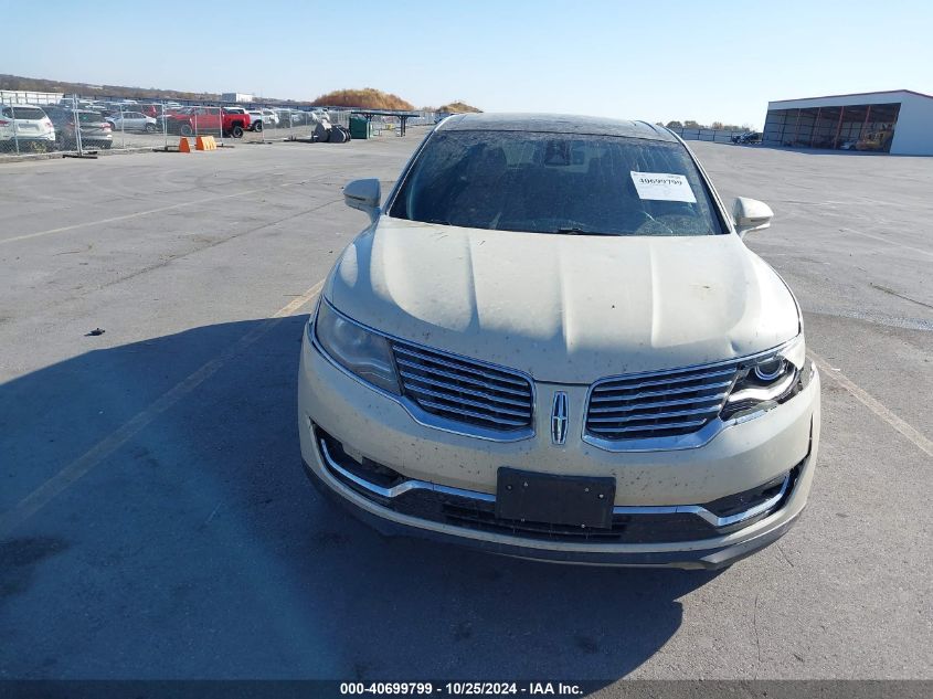 2016 Lincoln Mkx Reserve VIN: 2LMPJ8LR6GBL40265 Lot: 40699799