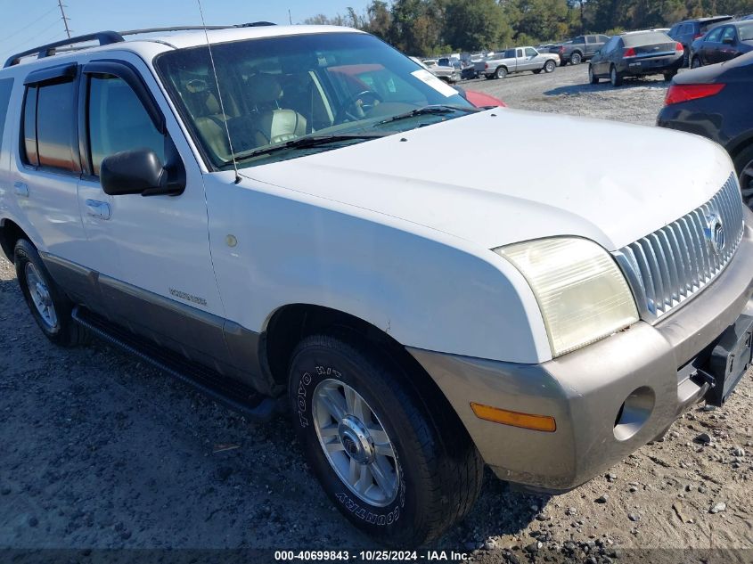 2002 Mercury Mountaineer VIN: 4M2ZU66W52UJ37967 Lot: 40699843