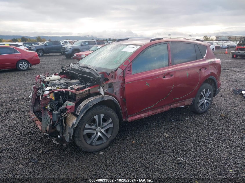 2018 TOYOTA RAV4 LE - 2T3BFREV9JW853199