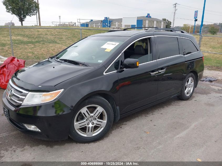 2013 Honda Odyssey Touring/Touring Elite VIN: 5FNRL5H92DB066264 Lot: 40699868