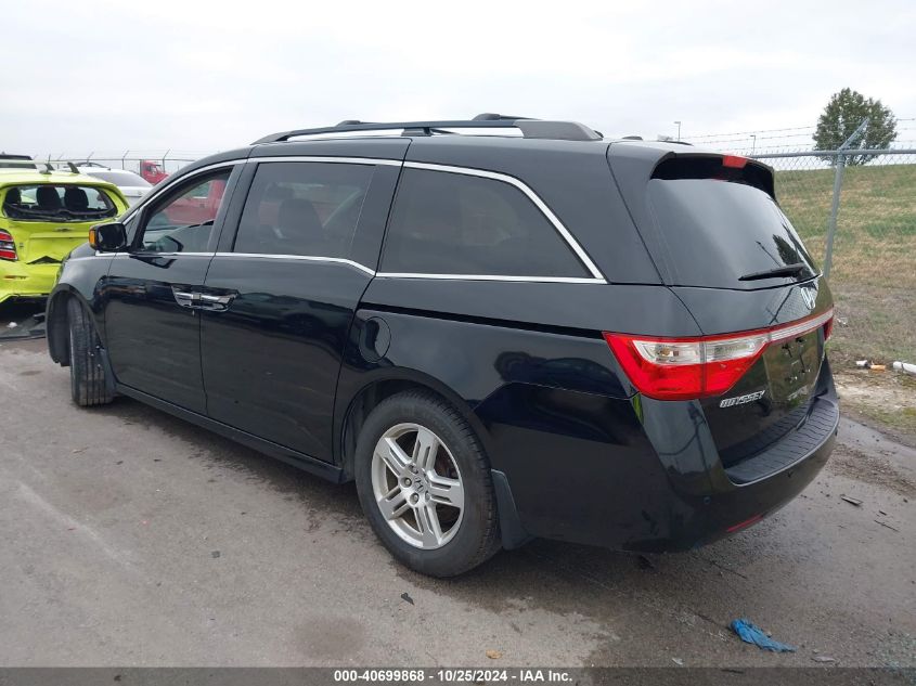 2013 Honda Odyssey Touring/Touring Elite VIN: 5FNRL5H92DB066264 Lot: 40699868