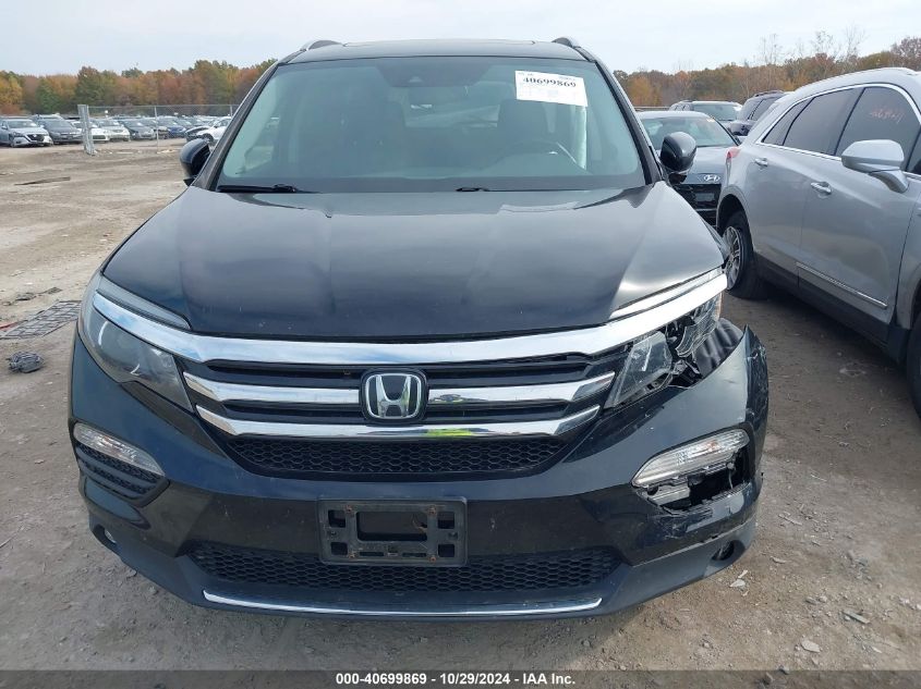 2016 Honda Pilot Touring VIN: 5FNYF6H90GB117905 Lot: 40699869