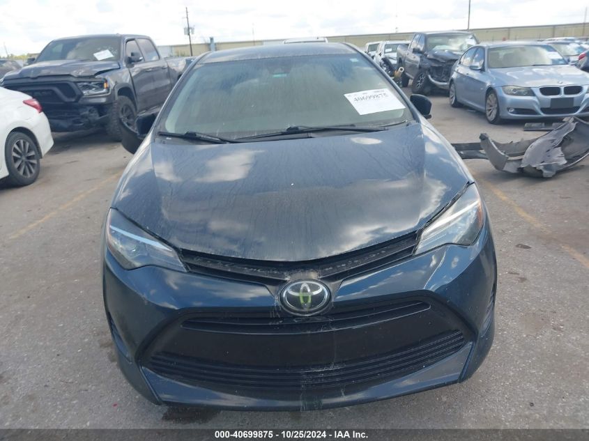 2019 Toyota Corolla Le VIN: 5YFBURHE2KP935403 Lot: 40699875