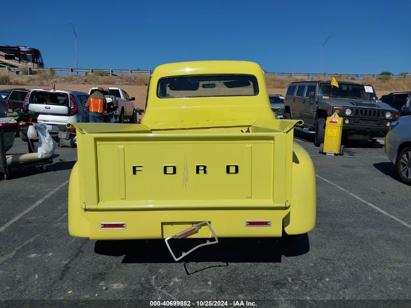 1955 Ford F100 VIN: 000000F10V5K25678 Lot: 40699882