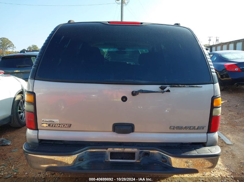 2004 Chevrolet Tahoe Ls VIN: 1GNEK13T24J252187 Lot: 40699892