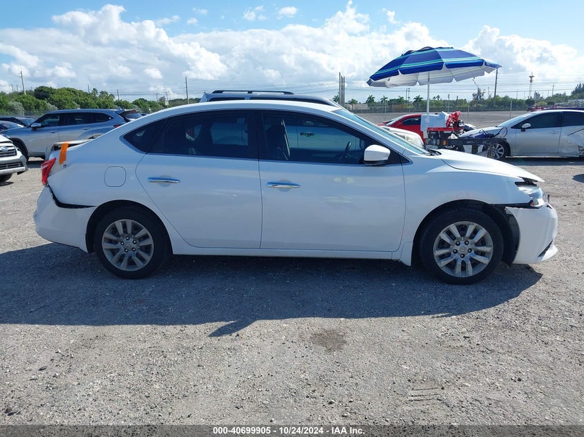 VIN 3N1AB7AP8KY260399 2019 NISSAN SENTRA S