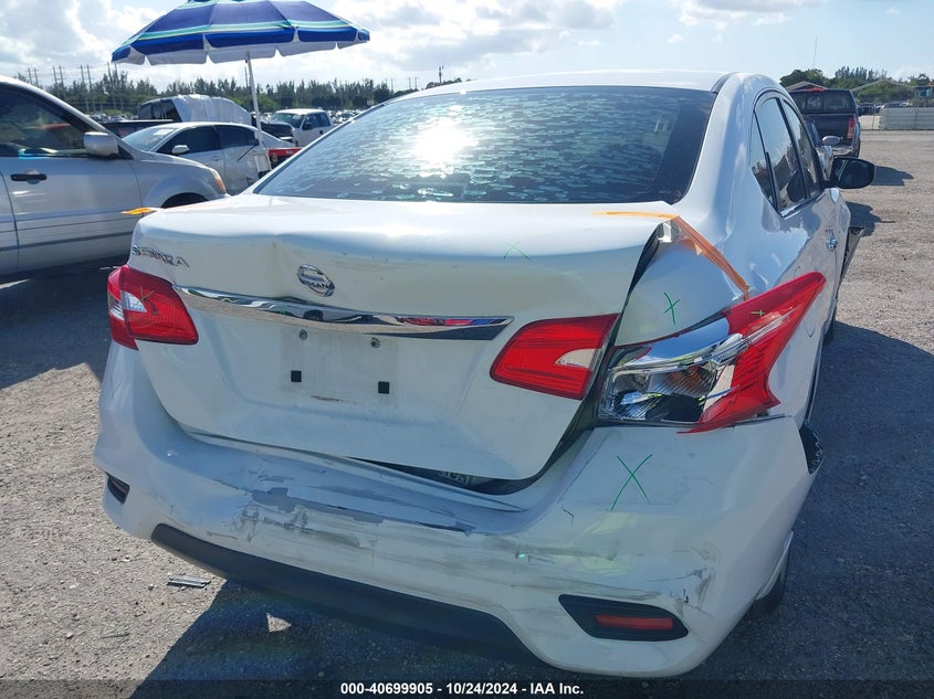 VIN 3N1AB7AP8KY260399 2019 NISSAN SENTRA S