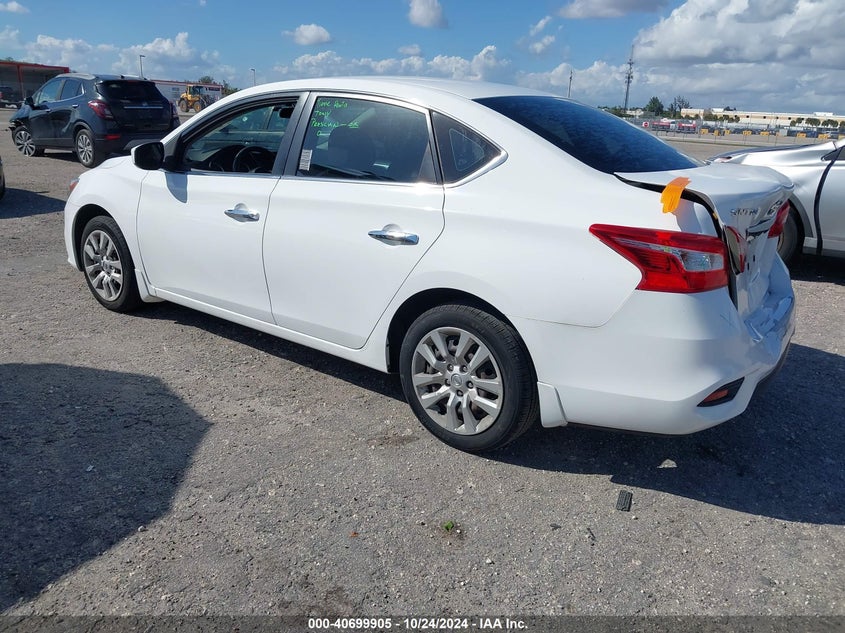 VIN 3N1AB7AP8KY260399 2019 NISSAN SENTRA S