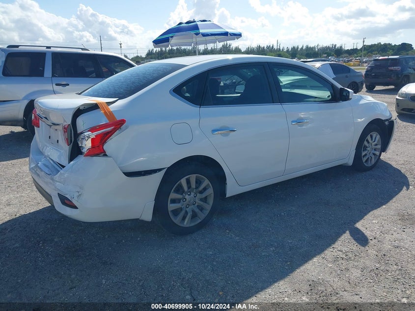 VIN 3N1AB7AP8KY260399 2019 NISSAN SENTRA S