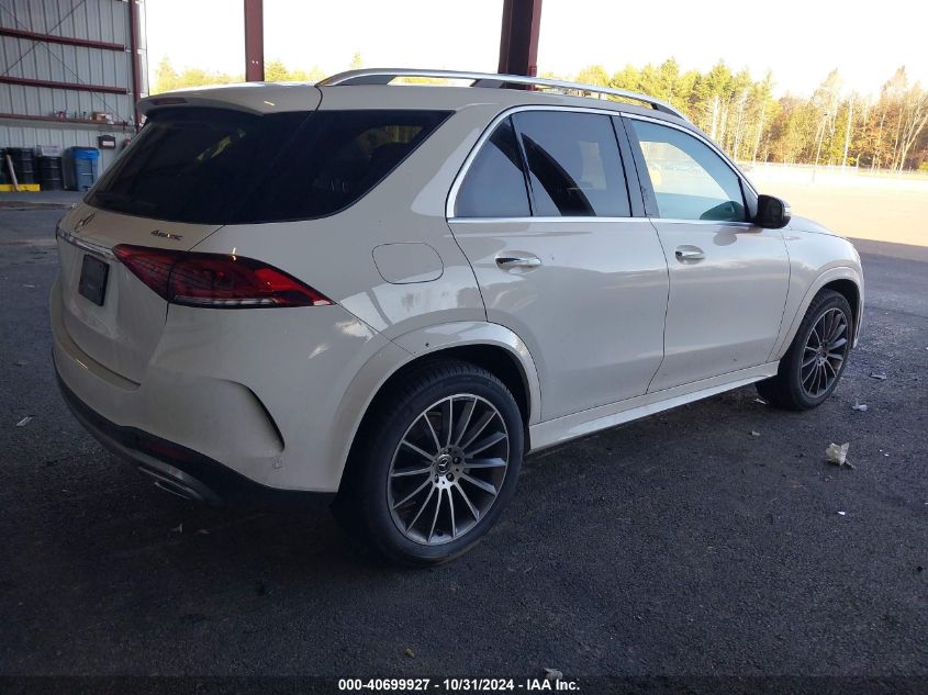 VIN 4JGFB4KB2NA823696 2022 MERCEDES-BENZ GLE 350 4MATIC