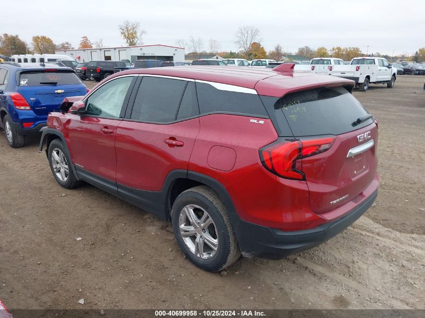 2020 GMC Terrain Fwd Sle VIN: 3GKALMEV3LL107644 Lot: 40699958