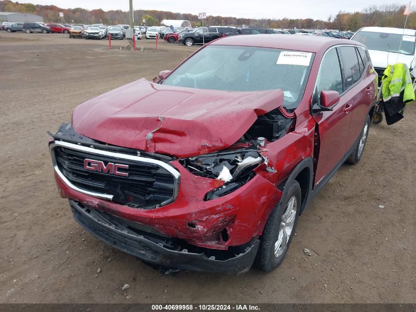 2020 GMC Terrain Fwd Sle VIN: 3GKALMEV3LL107644 Lot: 40699958