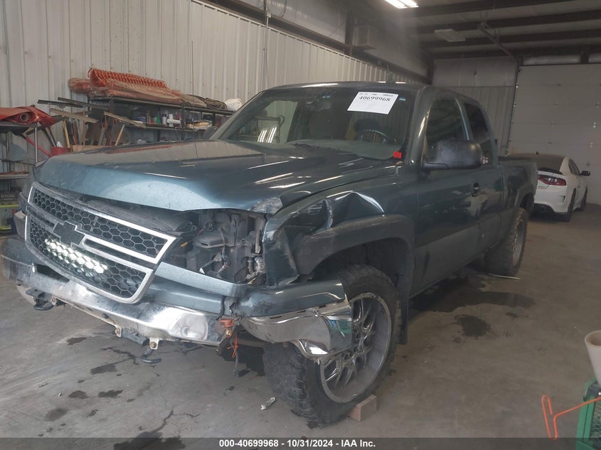 2006 CHEVROLET SILVERADO VIN: 1GCEK19B36Z106215