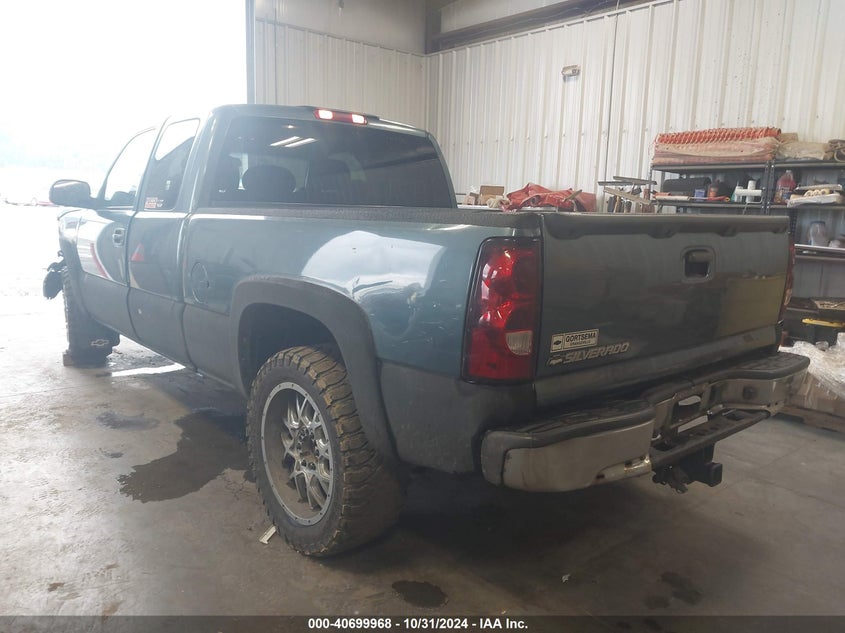 2006 CHEVROLET SILVERADO VIN: 1GCEK19B36Z106215