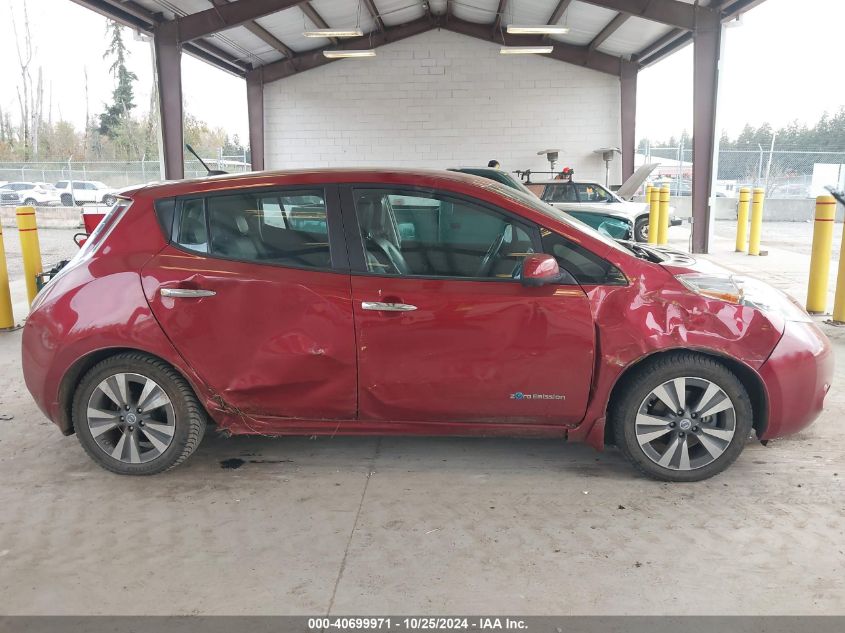 2014 Nissan Leaf Sl VIN: 1N4AZ0CP0EC339744 Lot: 40699971