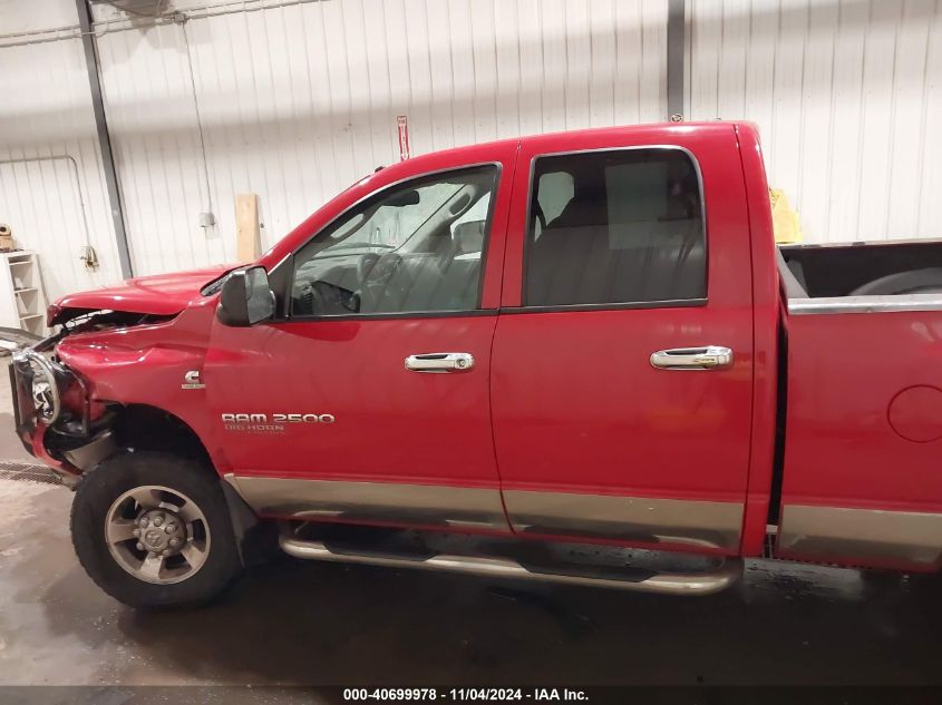 2006 Dodge Ram 2500 Slt/Trx4 Off Road/Sport/Power Wagon VIN: 1D7KS28CX6J135878 Lot: 40699978