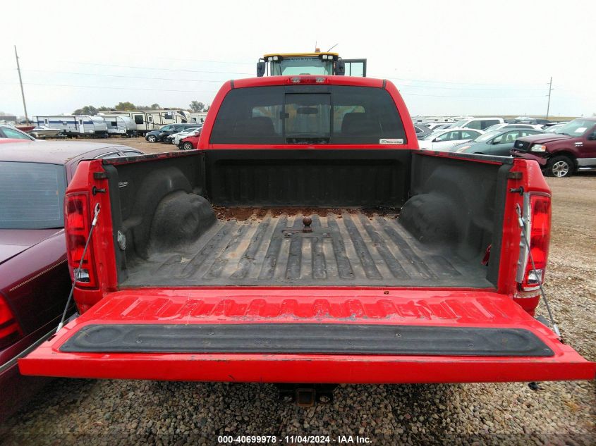 2006 Dodge Ram 2500 Slt/Trx4 Off Road/Sport/Power Wagon VIN: 1D7KS28CX6J135878 Lot: 40699978