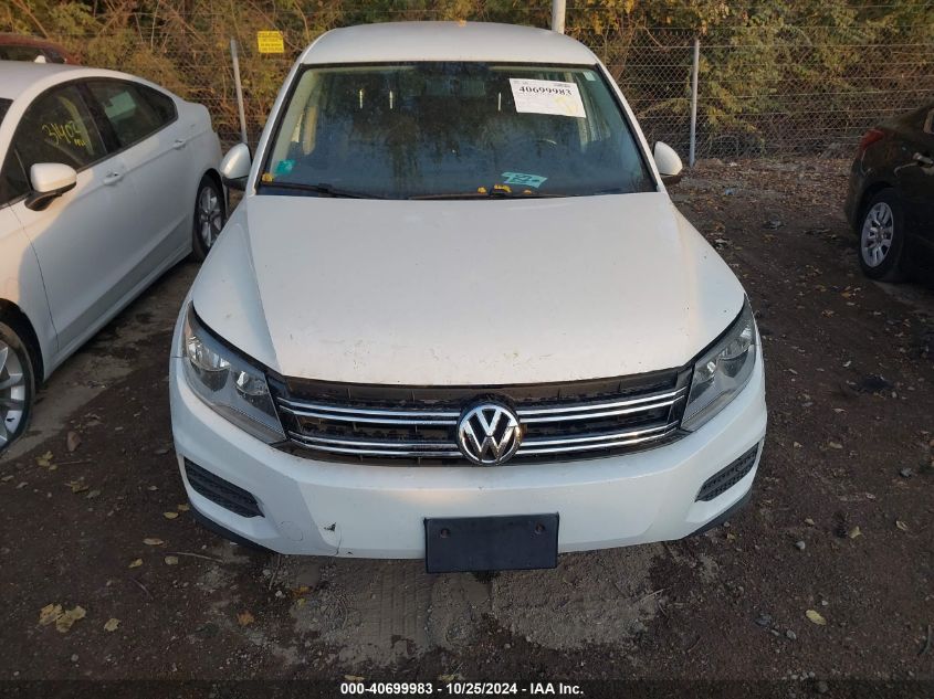 2014 Volkswagen Tiguan Se VIN: WVGAV3AX1EW622674 Lot: 40699983